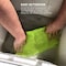 Chill-Its By Ergodyne Cooling Towel, Machine-Washable, 13"x29-1/2", Hi-Vis Lime EGO12439 - alternate 4